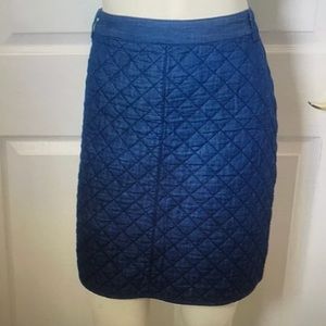 Brooks brothers blue denim skirt